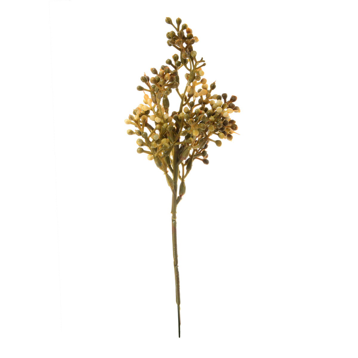 Oliivinvihreä vihreä tekokasvi, 20 cm