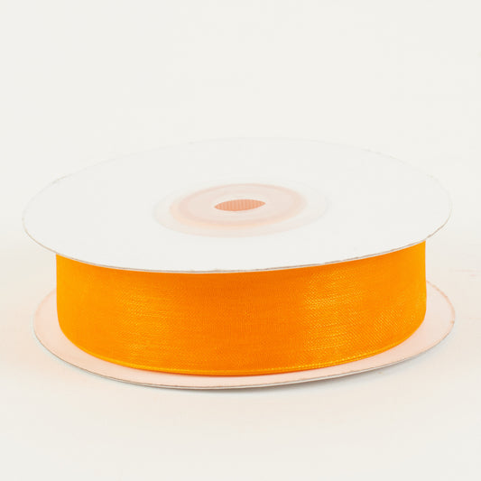 Oranssi koristenauha, 19 mm
