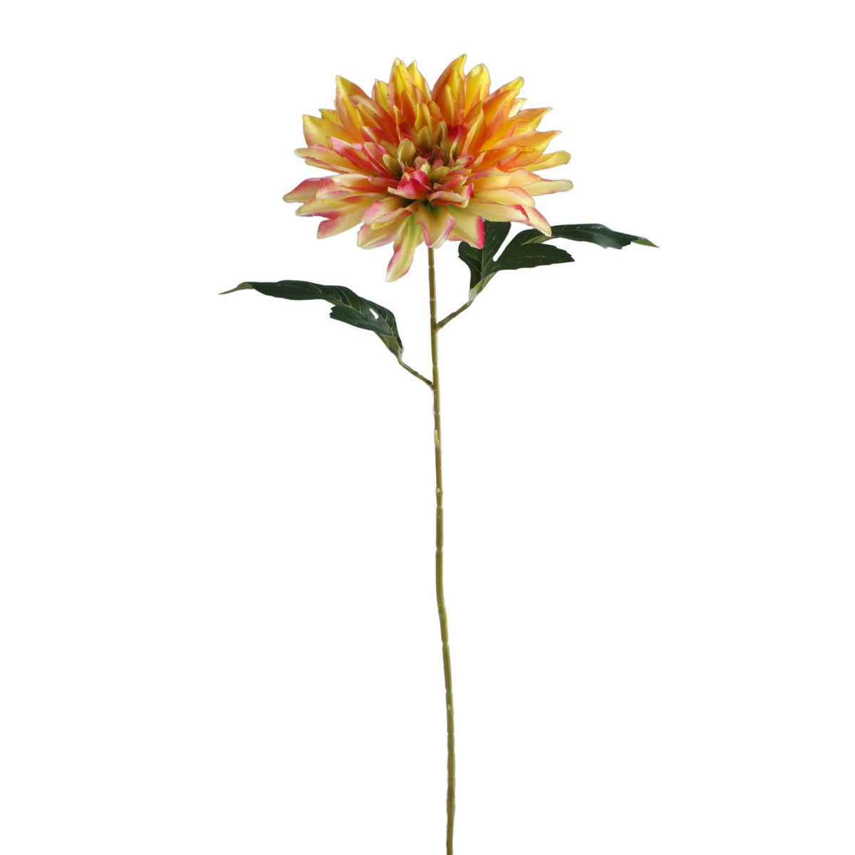 Oranssi tekodaalian kukkavarsi, 67 cm