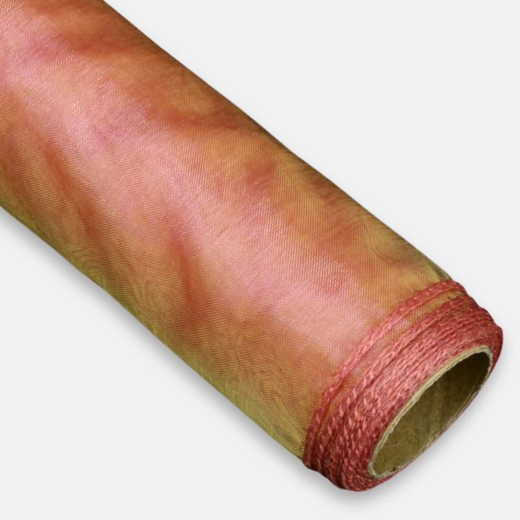 Kirsivärvi organza kangas 40 cm x 823 cm - Kunstlilled