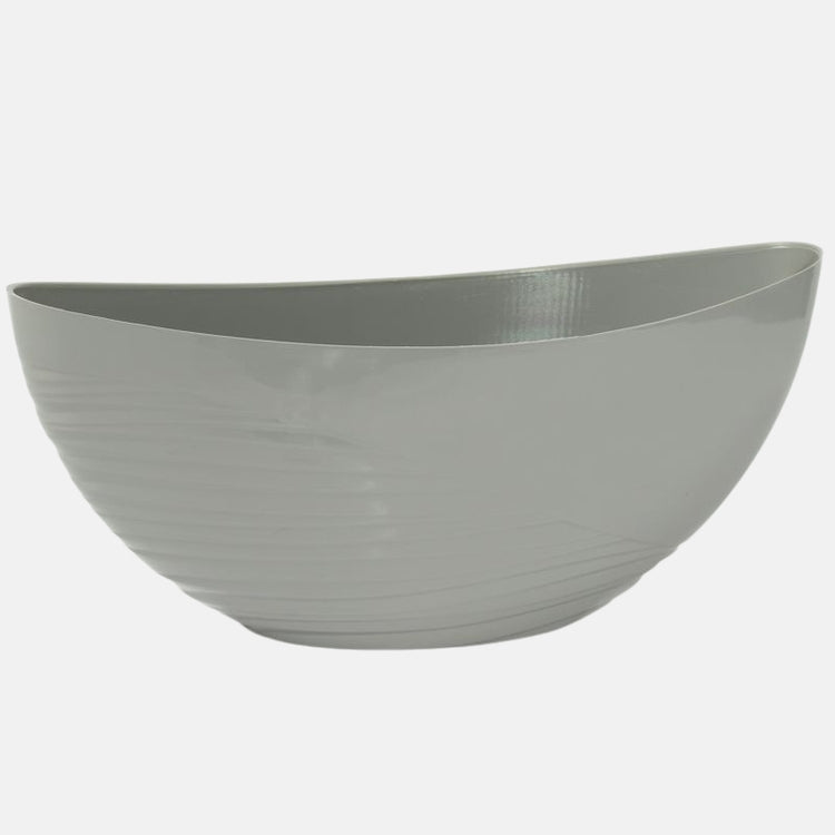 Hall paadikujuline potikaas 30,5 cm - Kunstlilled