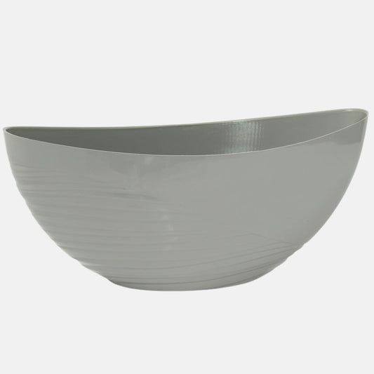 Hall paadikujuline potikaas 30,5 cm - Kunstlilled