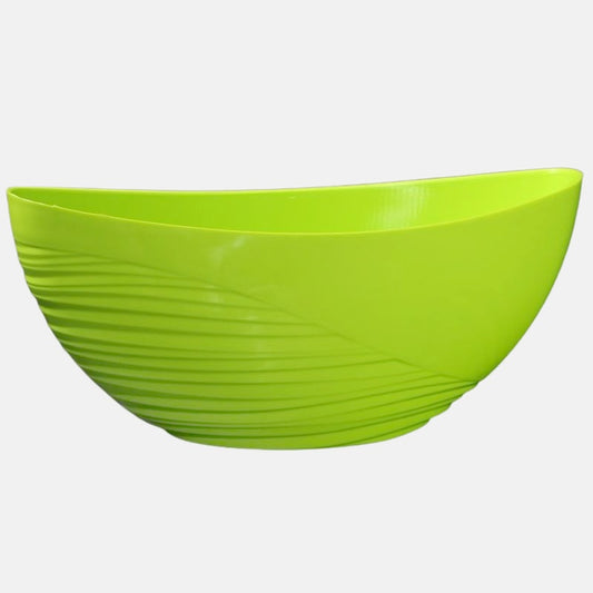 Suur paadikujuline plastikust kaitsepott heleroheline 30,5 cm - Kunstlilled
