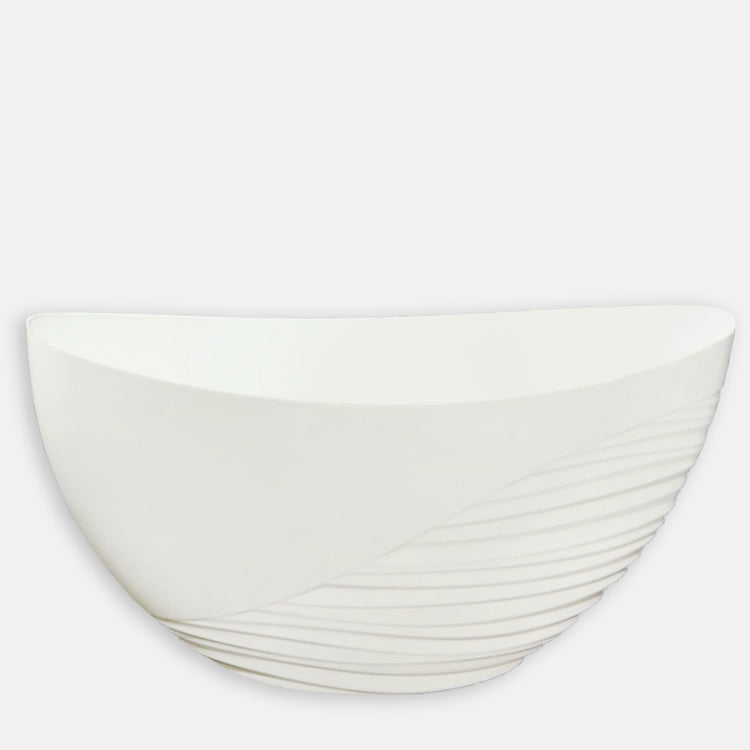 Valge paadi kaitsepott 25 cm - Kunstlilled