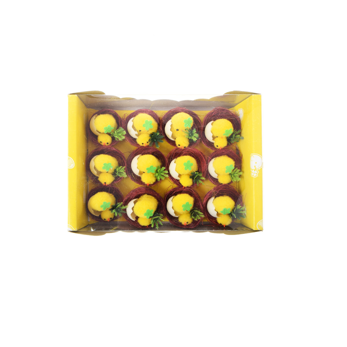 Pääsiäiskoriste, 4 cm, 12 kpl / pakkaus