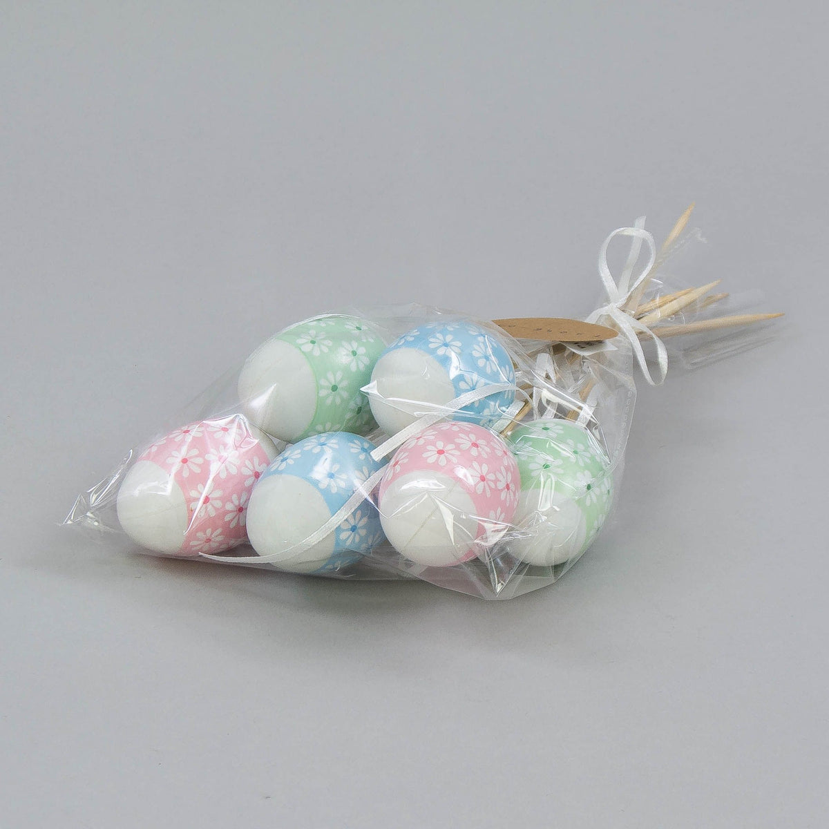 Pääsiäiskoriste, 4 cm, 6 kpl / pakkaus