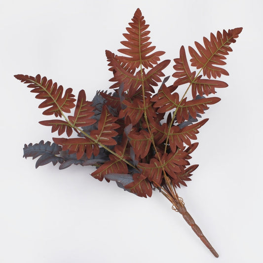 Burgundia sõnajala oks 49 cm - Kunstlilled