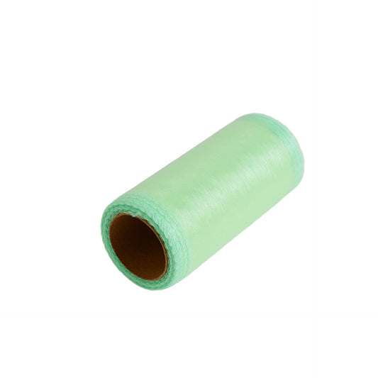 Pastelli vihreä koristenauha, 12 cm