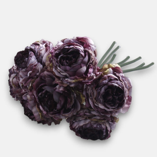 Lilla pojengi kunstlillekimp 27 cm - Kunstlilled