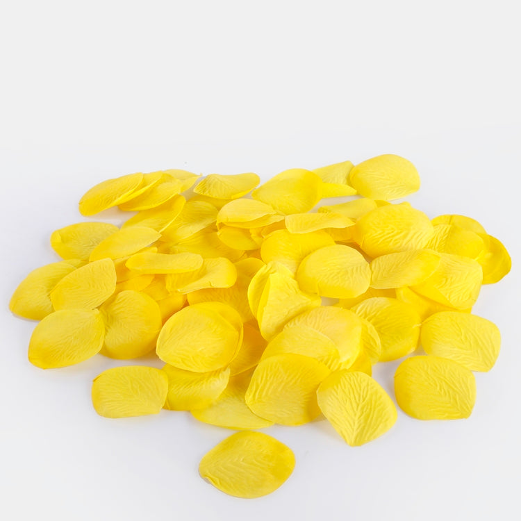Kollased roosi kroonlehed 100 tk Ø6 cm - Kunstlilled
