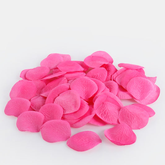 Tumeroosad roosi kroonlehed 100 tk Ø6 cm - Kunstlilled