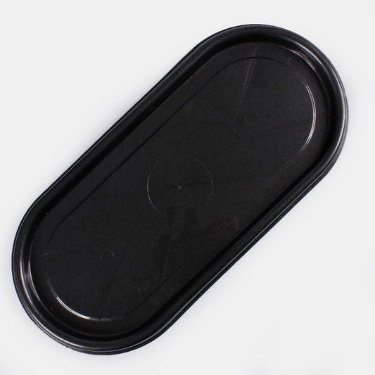 Hauaküünla alus grafiithall plastik 35 cm - Kunstlilled