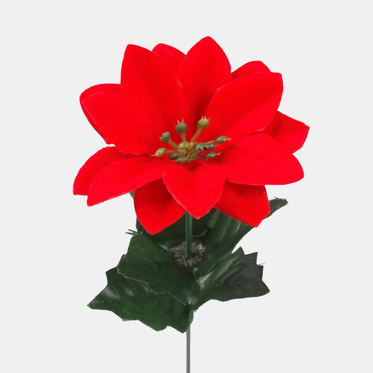 Punane jõulutäht kunstlill 31 cm - Kunstlilled