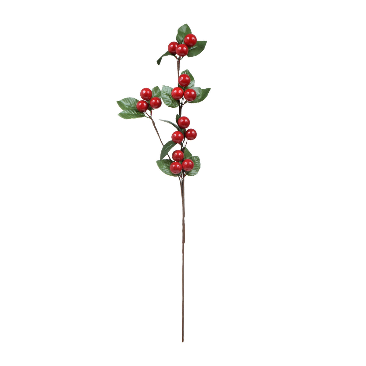 Punainen joulukoriste, 62 cm