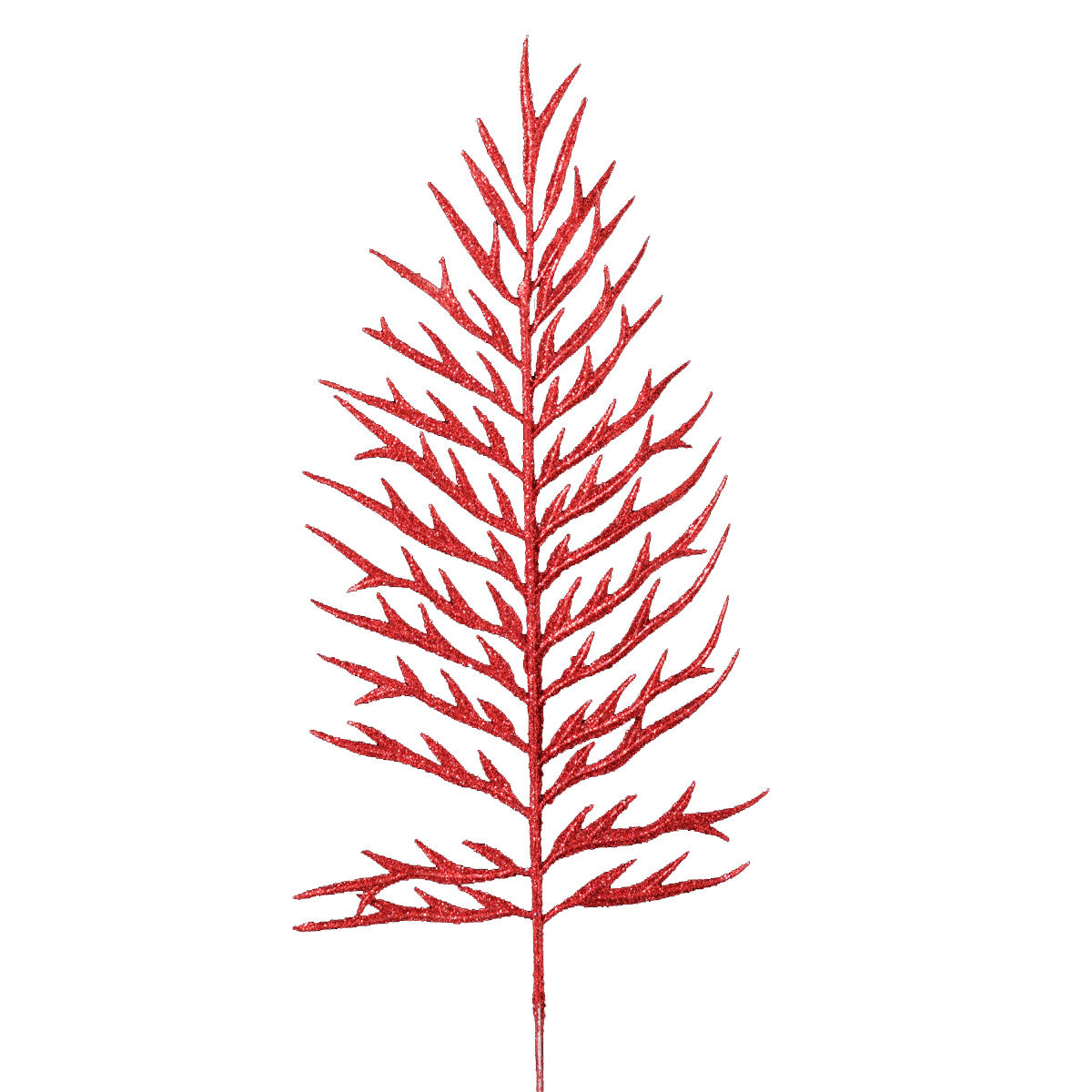 Punainen saniainen – joulukoriste, 39 cm