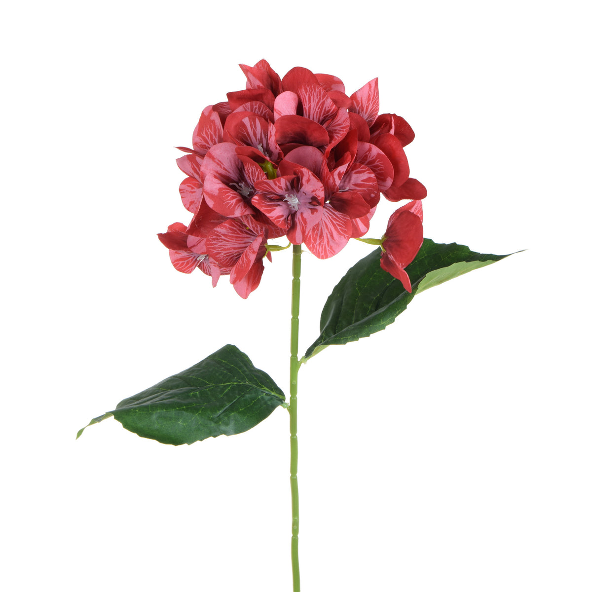 Punainen tekohortensian kukkavarsi, 60 cm