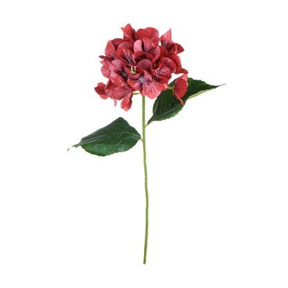 Punainen tekohortensian kukkavarsi, 60 cm