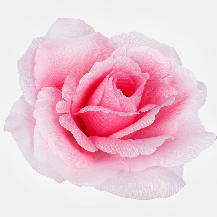 Prantsuse roosi kunstlillepea roosa Ø13 cm - Kunstlilled