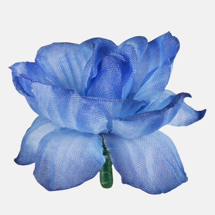 Miniroosi kunstlillepea sinine Ø5 cm - Kunstlilled