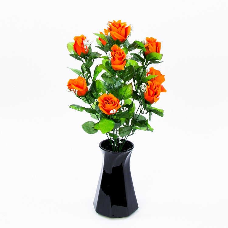 Oranž roosikimp 51 cm - Kunstlilled