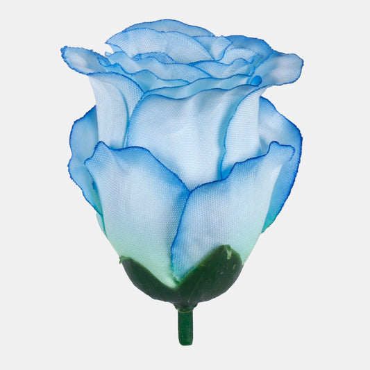 Helesinine roos kunstlillepea 5,5 cm - Kunstlilled