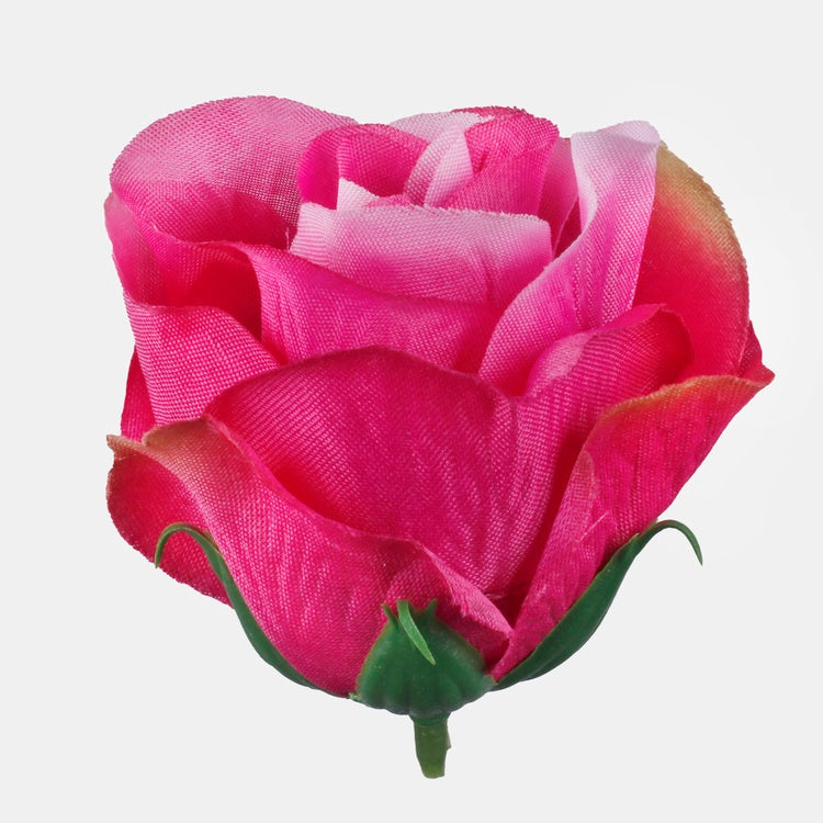 Violetse-kreemika värvi roosipunga kunstlill Ø6 cm - Kunstlilled