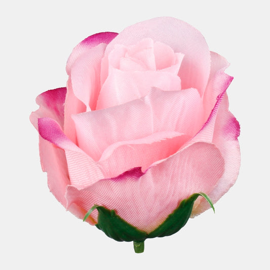 Roosi kunstlillepea roosa-lilla servaga Ø6 cm - Kunstlilled