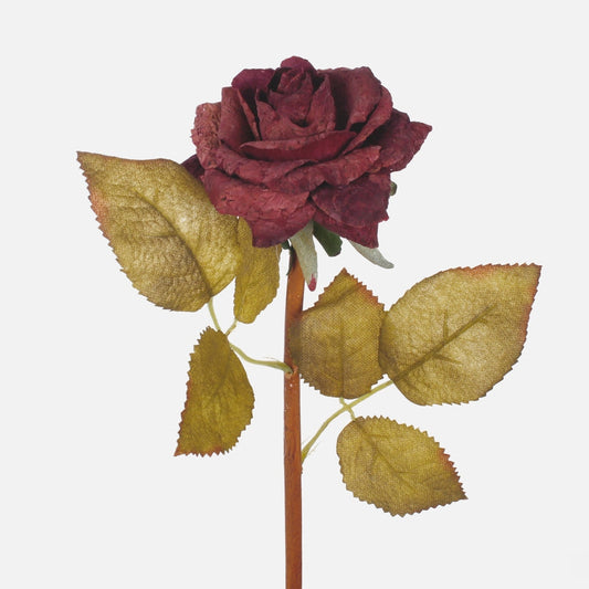 Tumelilla korgiroos 44 cm - Kunstlilled