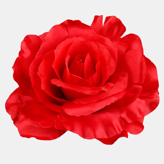 Punase roosi kunstlillepea Ø12 cm - Kunstlilled