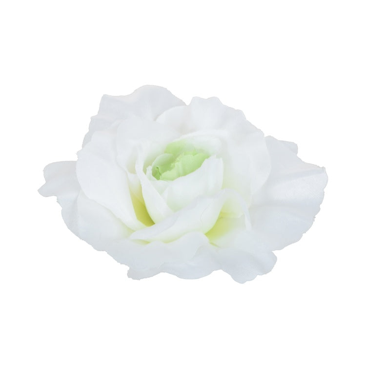 Valge roosi kunstlillepea Ø11 cm - Kunstlilled