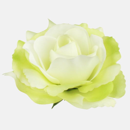Helerohelise roosi kunstlillepea 11 cm - Kunstlilled