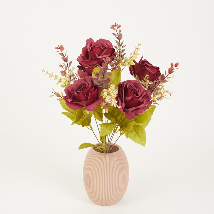 Burgundia roosikimp 47 cm - Kunstlilled