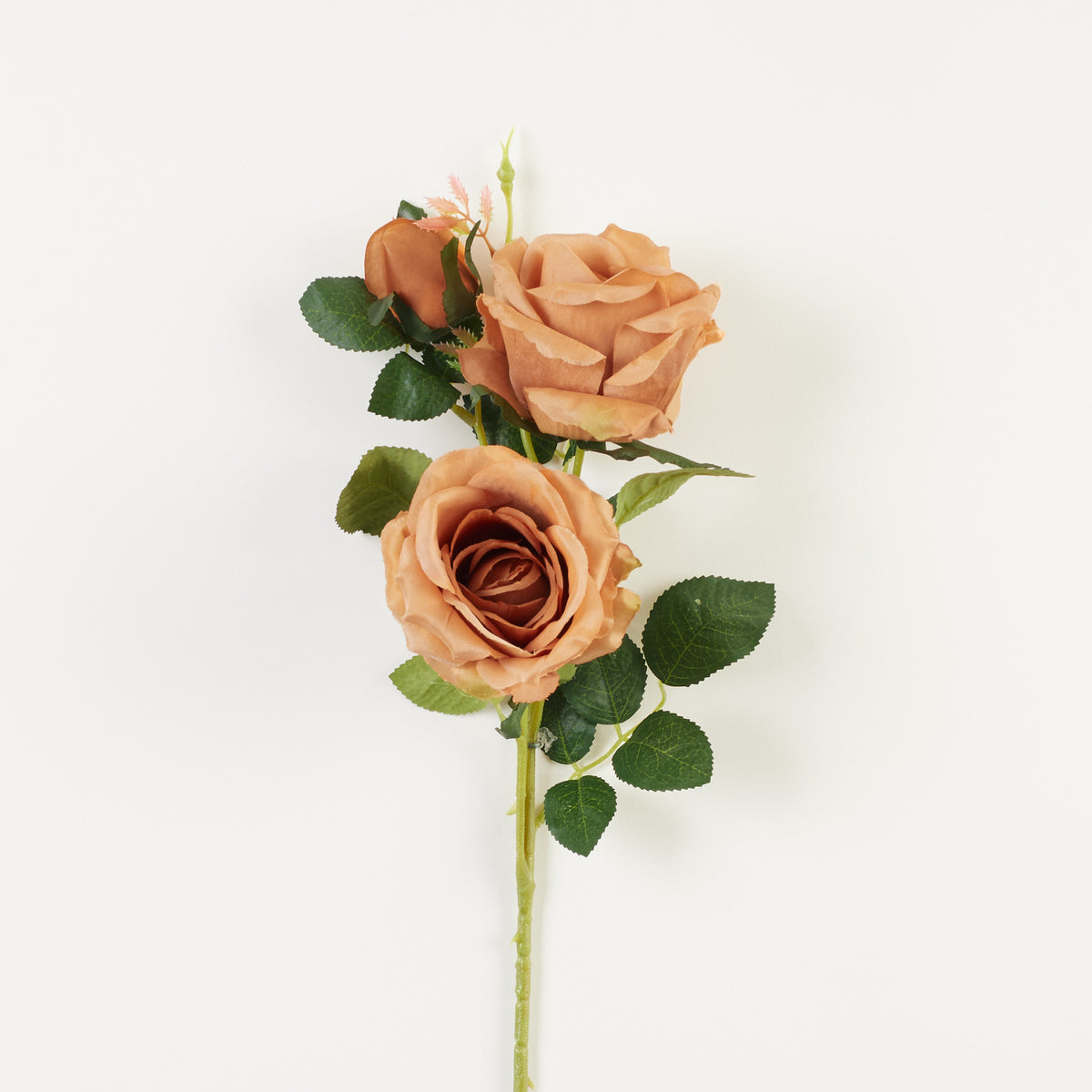 Ruskea tekoruusun kukkavarsi