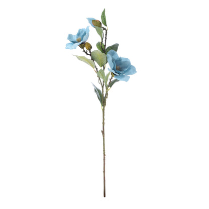 Sininen magnolia – tekokukka, 80 cm