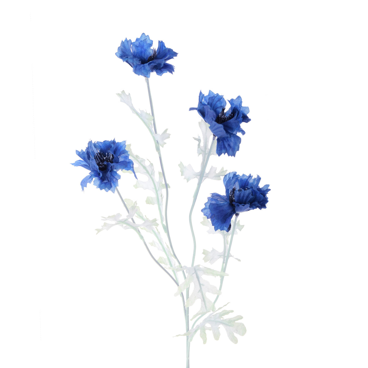Sininen ruiskaunokki – tekokukka, 60 cm
