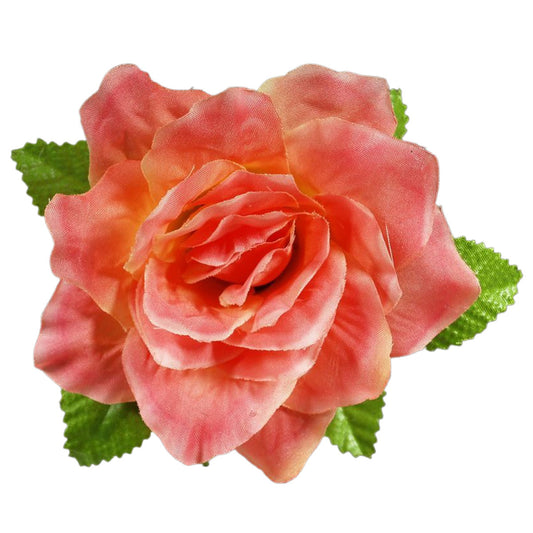 Sitruuna tekoruusun kukkapää, 12cm