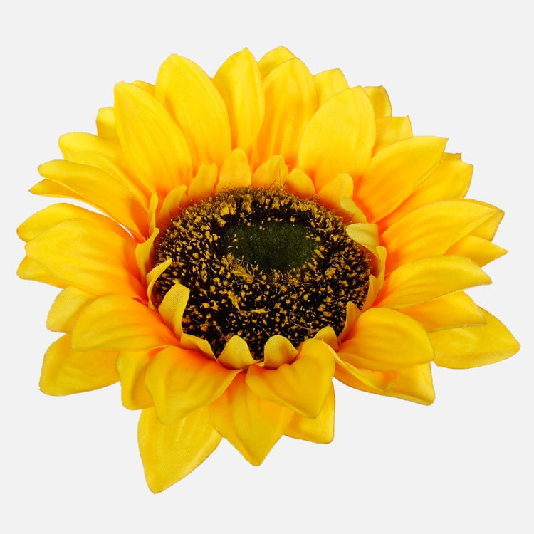 Päevalille kunstlillepea kollane Ø18 cm - Kunstlilled
