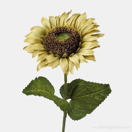 Roheline päevalill kunstlill 60 cm - Kunstlilled