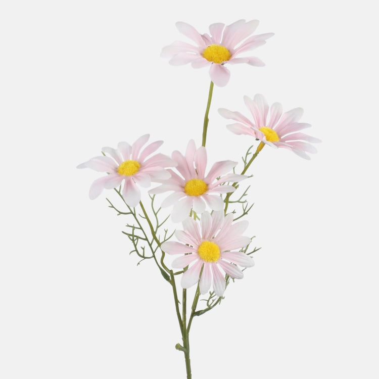 Roosa karikakra kunstlille vars 52 cm - Kunstlilled
