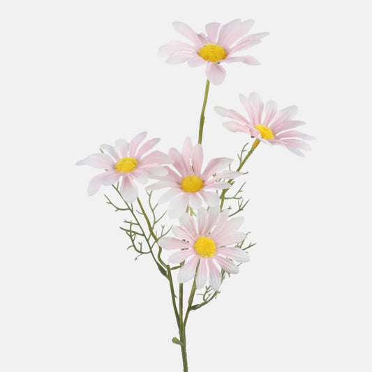Roosa karikakra kunstlille vars 52 cm - Kunstlilled