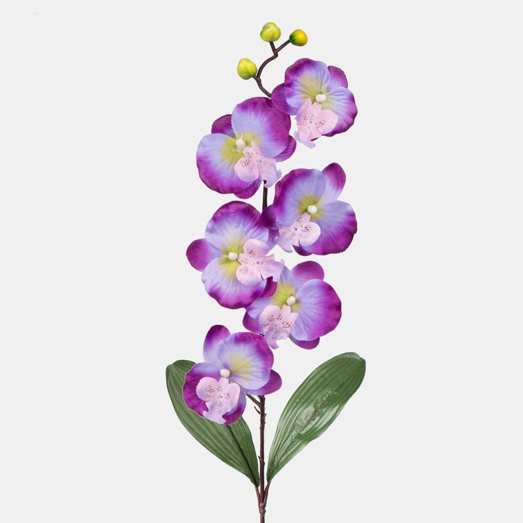 Tumelilla orhidee kunstlill 78 cm - Kunstlilled