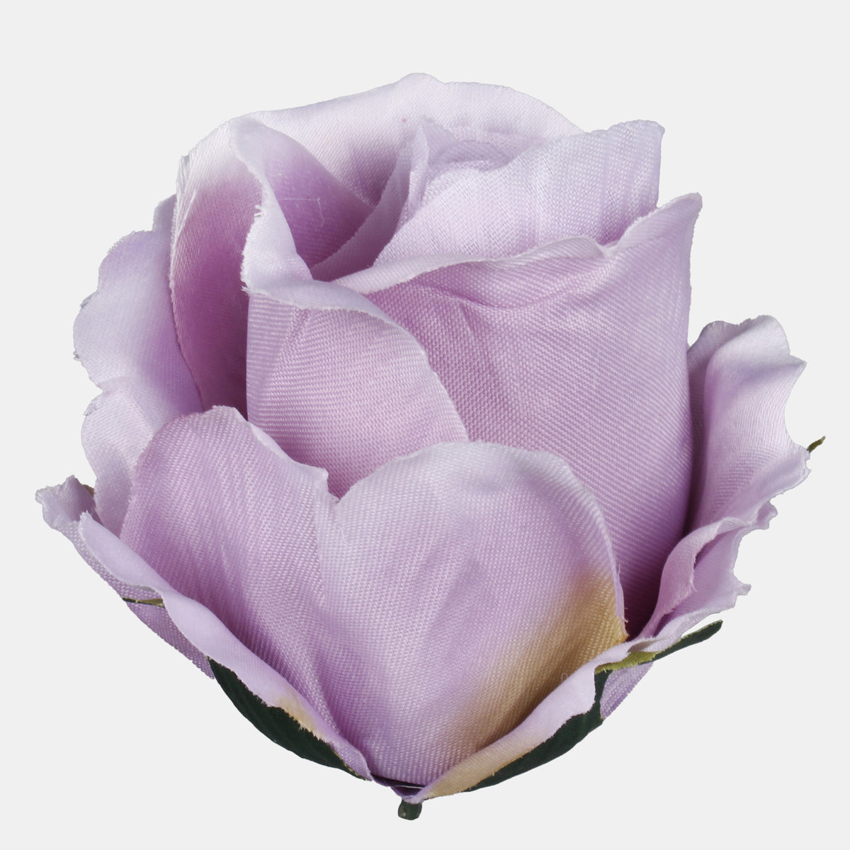 Syksyinen liila tekoruusun kukkapää, 7 cm