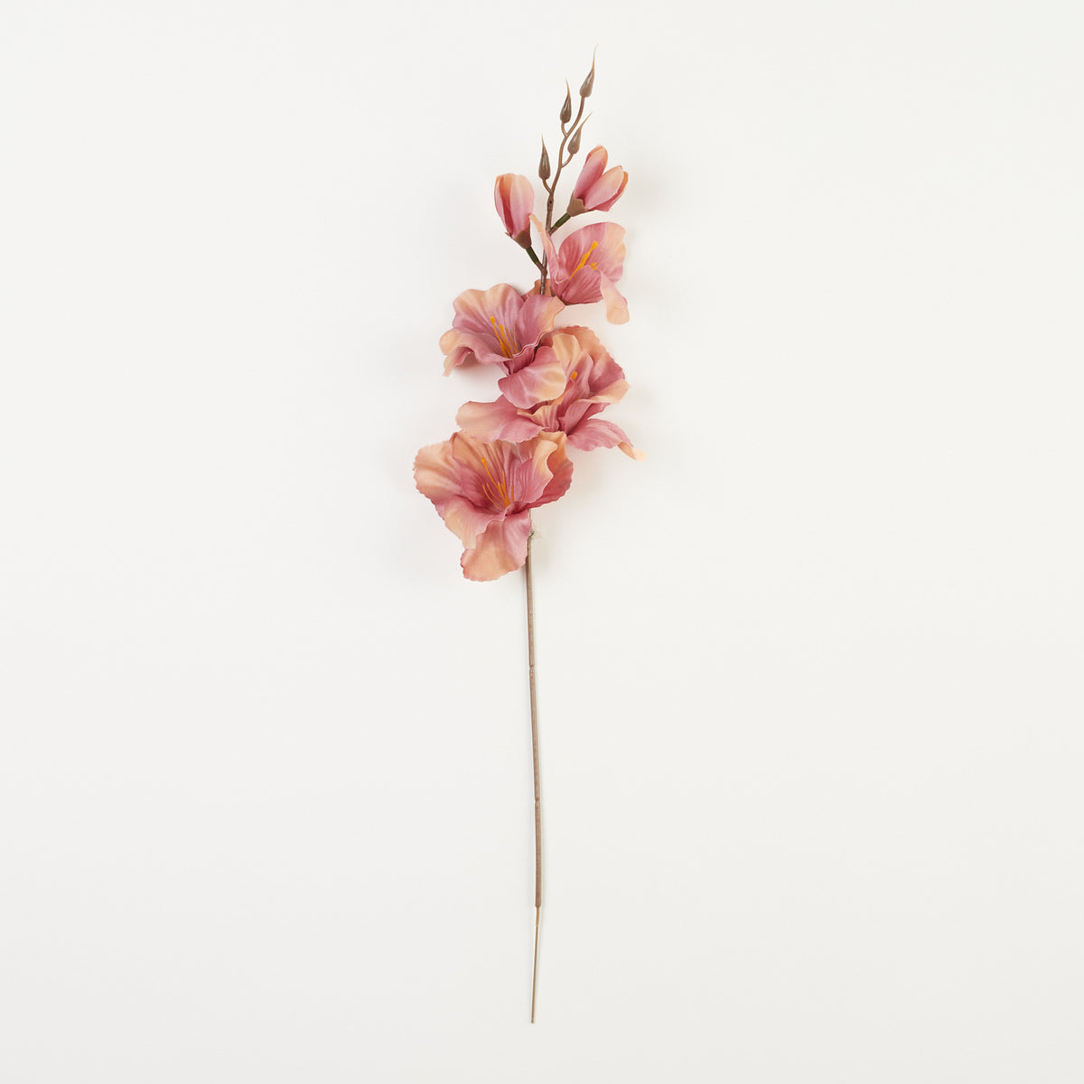 Syksyinen malva gladiolus – tekokukka, satiini, 12 kpl