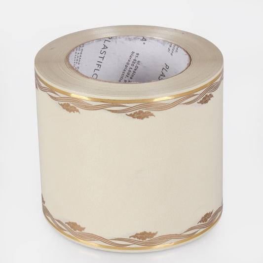 Kreemjas-kuldse trükiga dekoratiivpael 10 cm 4572 cm - Kunstlilled