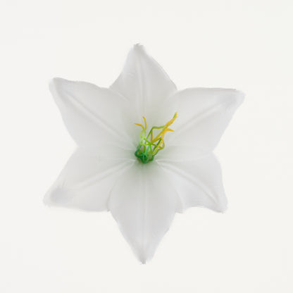 Tekoliljan kukkapää, satiini, 13 cm