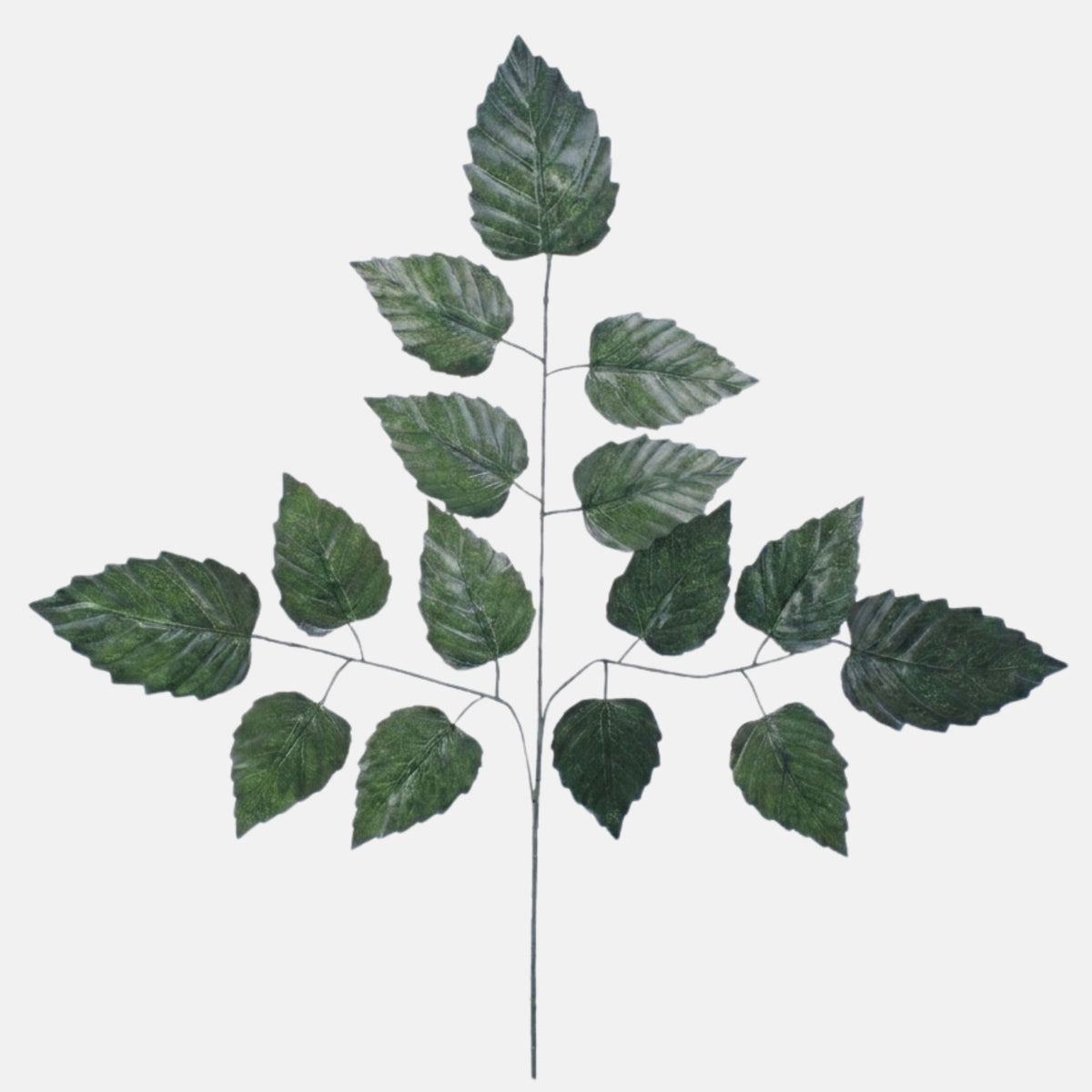 Tumma vihreä koristeoksa, 68 cm