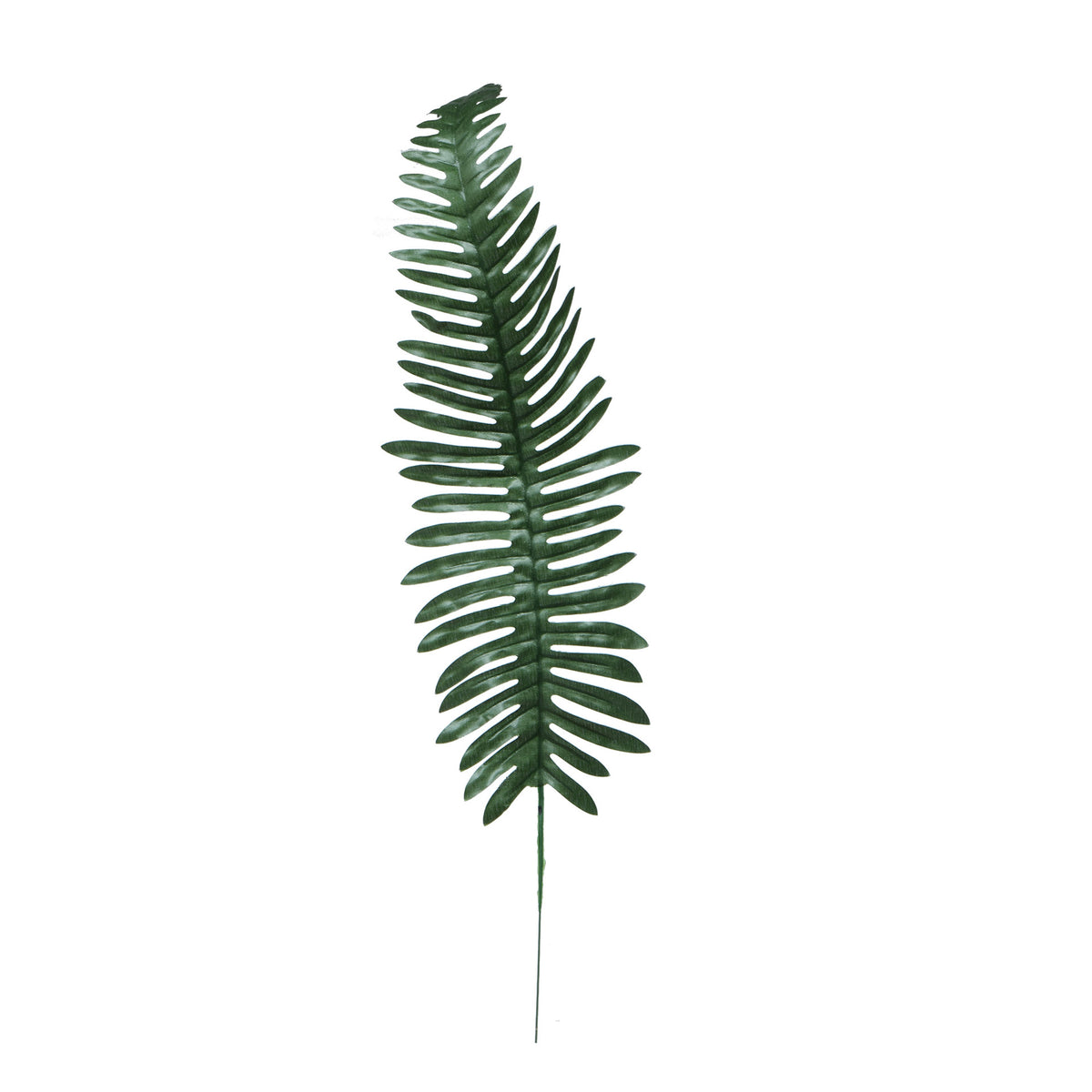 Tumma vihreä saniainen – tekolehti, 52 cm