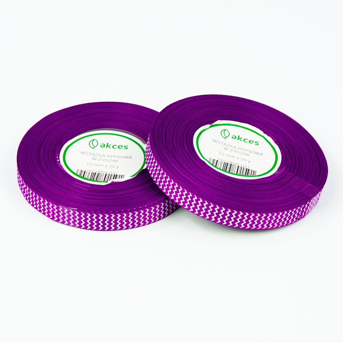 Tumma violetti koristenauha, 12 mm
