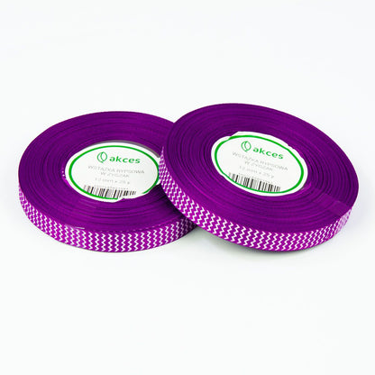 Tumma violetti koristenauha, 12 mm