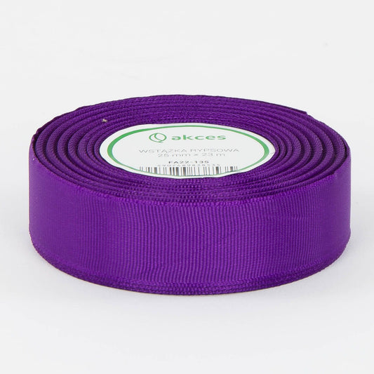 Tumma violetti koristenauha, 25 mm
